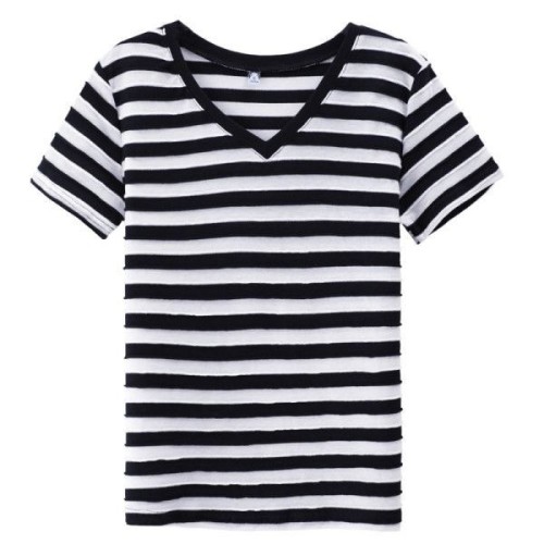 Black n White Stripes T-Shirts