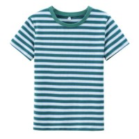 Coloured Striped Round Neck T-Shirts